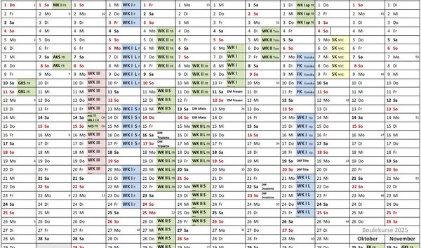 Boulekurse.de - Kurskalender herunterladen